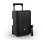LD Systems ANNY 10 HHD B4.7, 10" Portable Battery-Powered Bluetooth PA System with Mixer And 1x Wireless Handheld Microphone by LD Systems