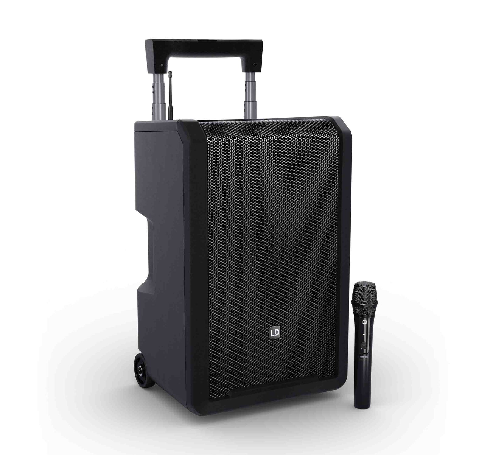 LD Systems ANNY 10 HHD B4.7, 10" Portable Battery-Powered Bluetooth PA System with Mixer And 1x Wireless Handheld Microphone by LD Systems