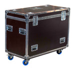 Odyssey OPT452230WBRN, Professional Brown Hex Board Utility Tour Trunk Case with Caster Wheels by Odyssey