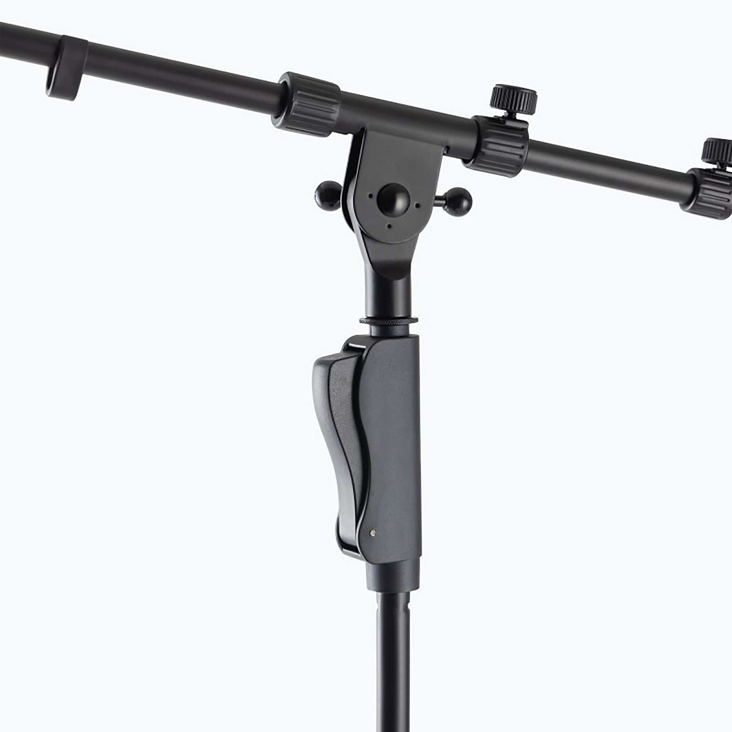 On Stage MS7550, One-Handed Mic Stand with Tripod Base - Black