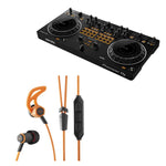 Pioneer Rev1 DJ Controller Package with Roland Pro Earphones by Pioneer DJ