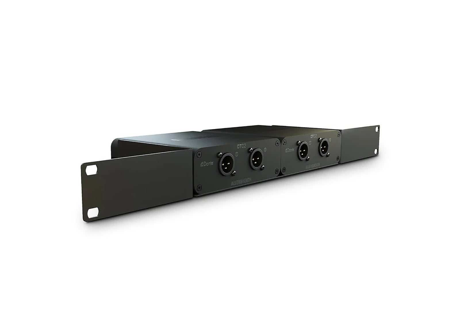 Allen and Heath AH-DT-RK19, 1RU Rack Mounting Kit for DT02, DT20, and DT22 Interfaces - 19 Inch by ALLEN & HEATH