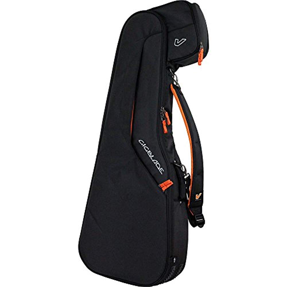 GigBlade Side-Carry Hybrid Guitar Gig Bag for Acoustic Guitar, Black by Gruv Gear