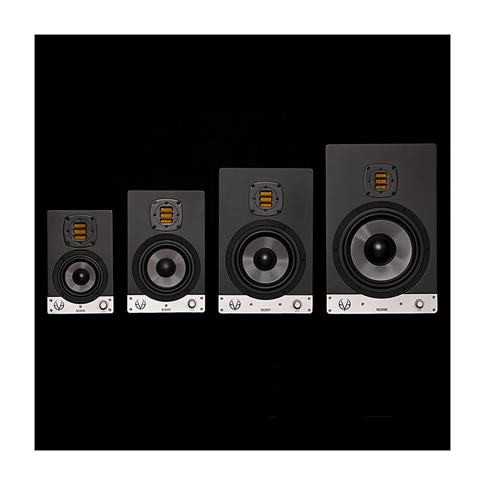 Eve Audio SC204, 2-Way AMT 100-Watt Active Monitor - 4 Inch by EVE Audio