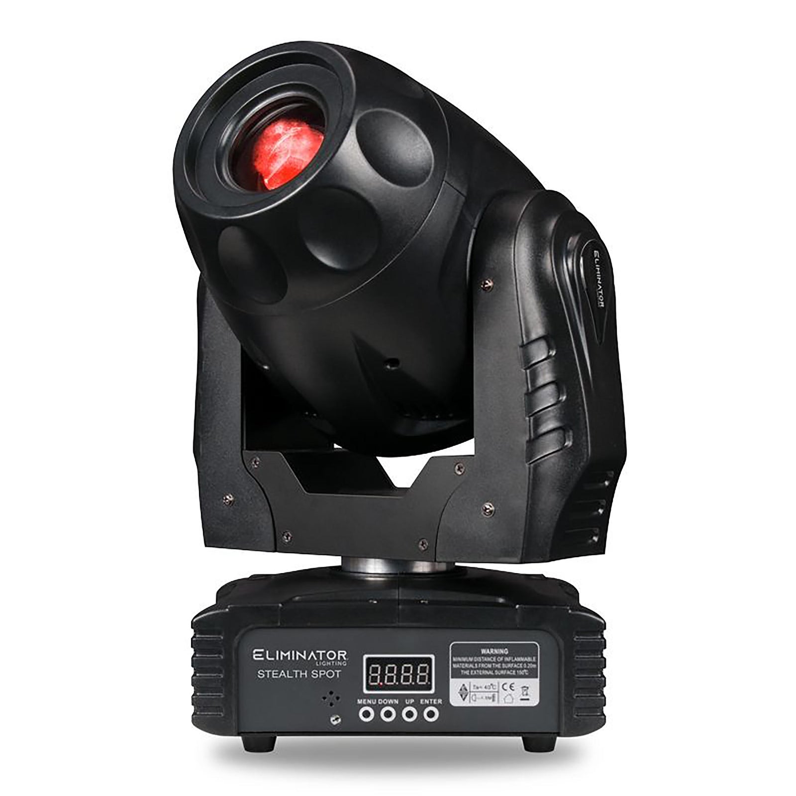 Eliminator Lighting Stealth Spot, 60 Watt LED Spot Moving Head with Wired Digital Communication Network by Eliminator Lighting