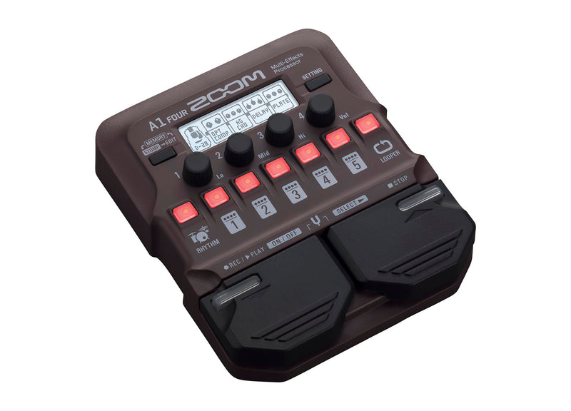Zoom A1 Four, Acoustic Multi-Effects Processor by Zoom