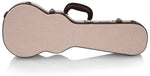 Gator Cases GW-JM UKE-CON Deluxe Wood Case for Concert Style Ukulele - Journeyman Burlap Exterior by Gator Cases