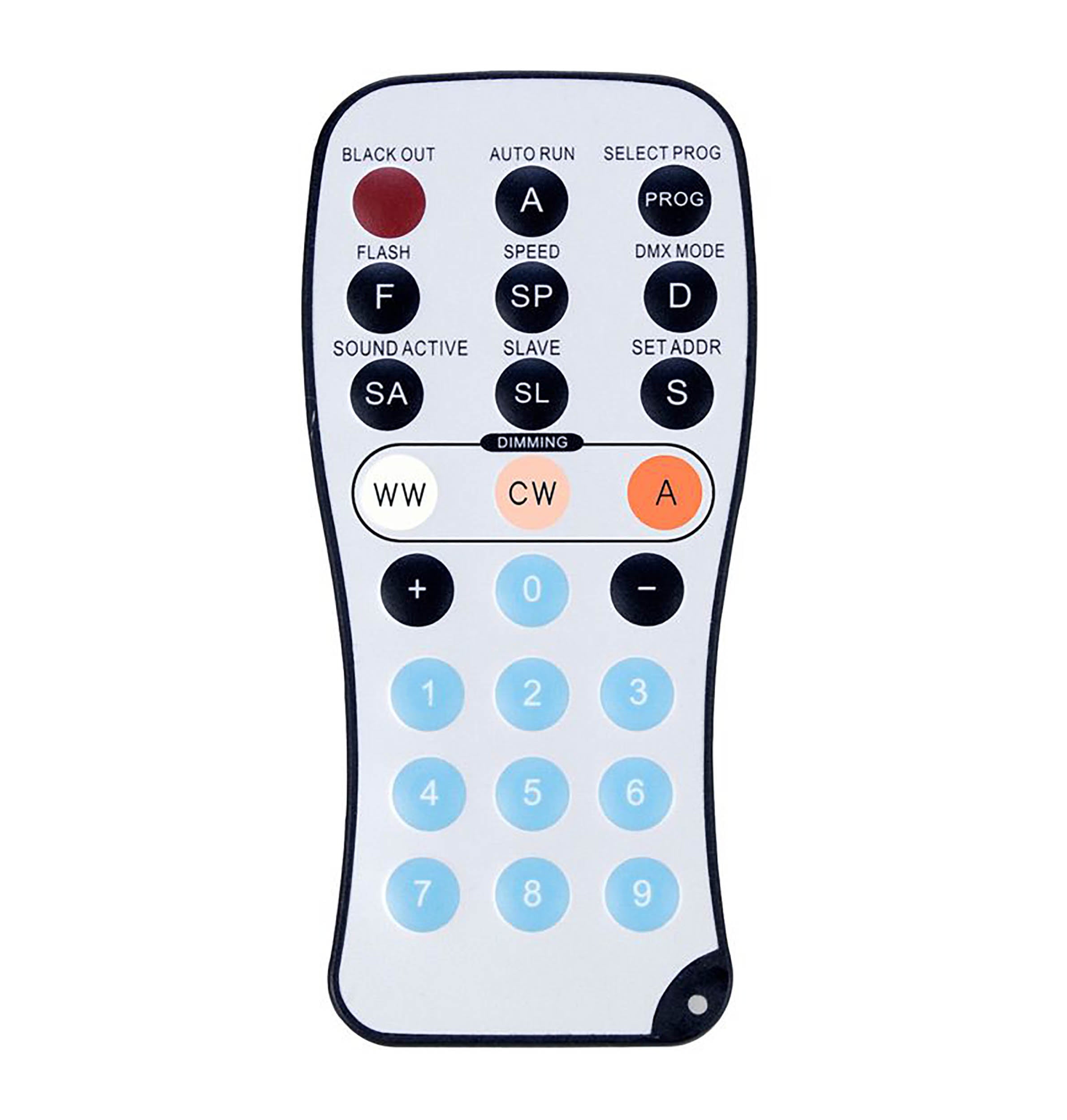 ADJ LED RC3, Wireless Remote Control for Compatible Fixtures