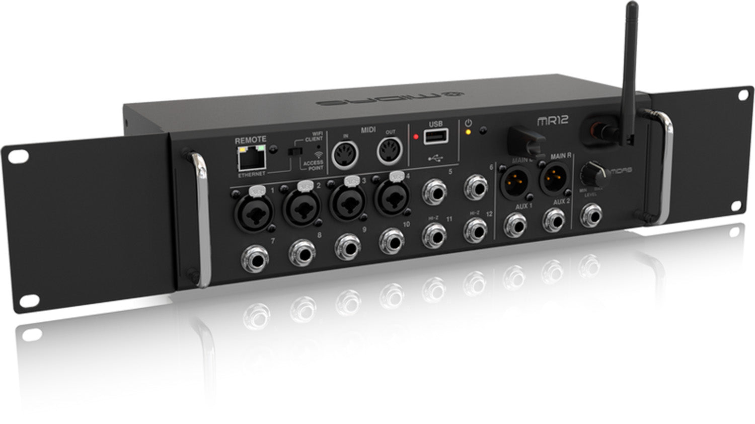 B-Stock: Midas MR12, 12 Input Digital Mixer for iPad/Android Tablets