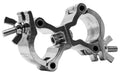 Odyssey LACSD25S Small Swivel Dual Mini Clamp with Aluminum Finish by Odyssey