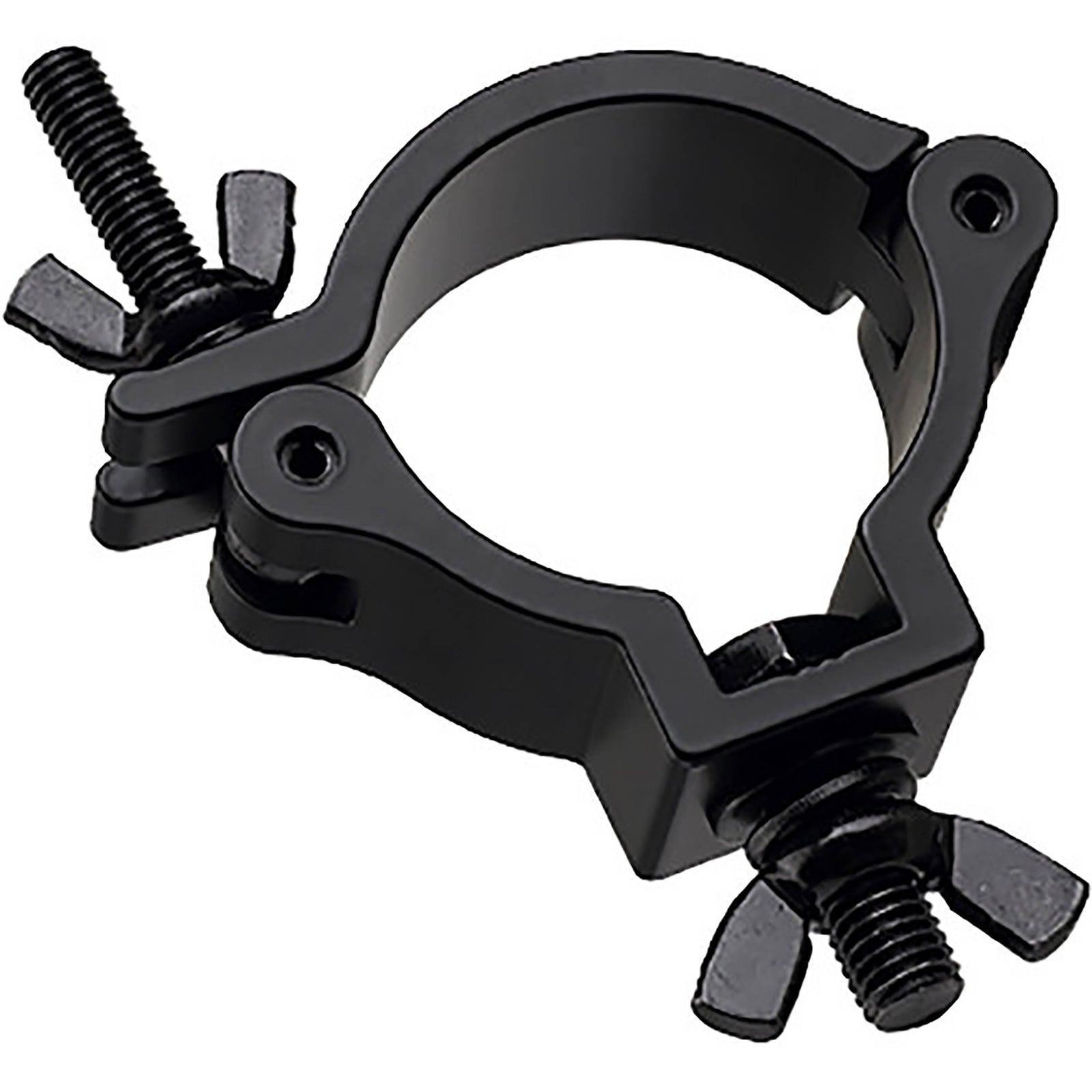 Odyssey LACMS30B, Aluminum Medium-Duty Clamp In Black with A Hex Bolt And Standard Wing Nut by Odyssey