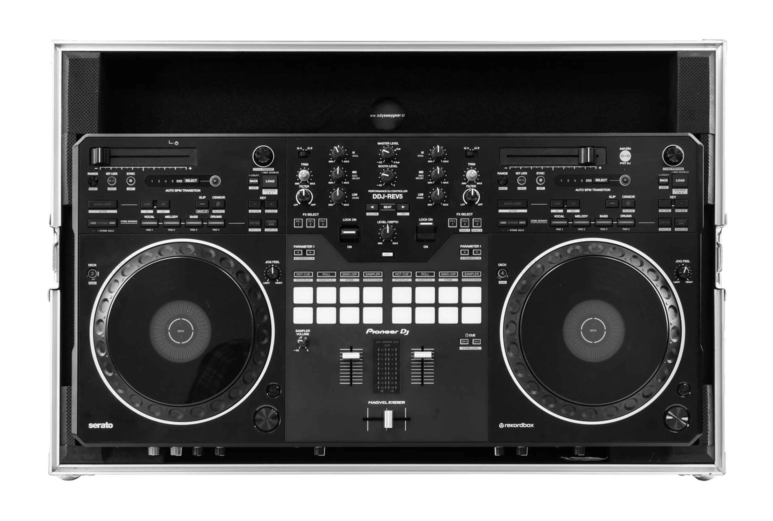 Odyssey FZREV5 Flight Case for Pioneer DJ DDJ-REV5 Controller by Odyssey