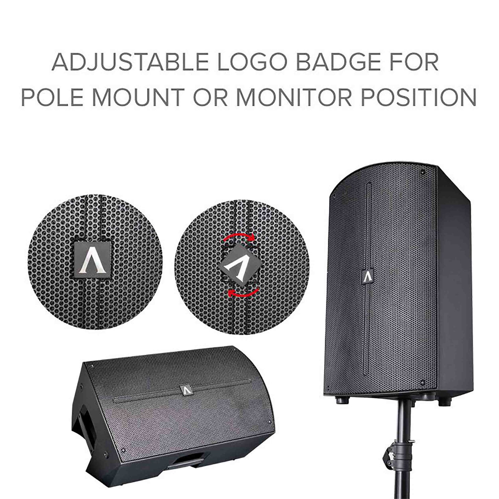Avante Audio A15X, Achromic X Series 15-Inch 2-Way Active Loudspeaker - Black by Avante