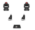 Chauvet DJ Spot 160 ILS LED Lights DJ Lighting Package with USB DMX Transceivers and Wireless Lighting Controller by Chauvet DJ