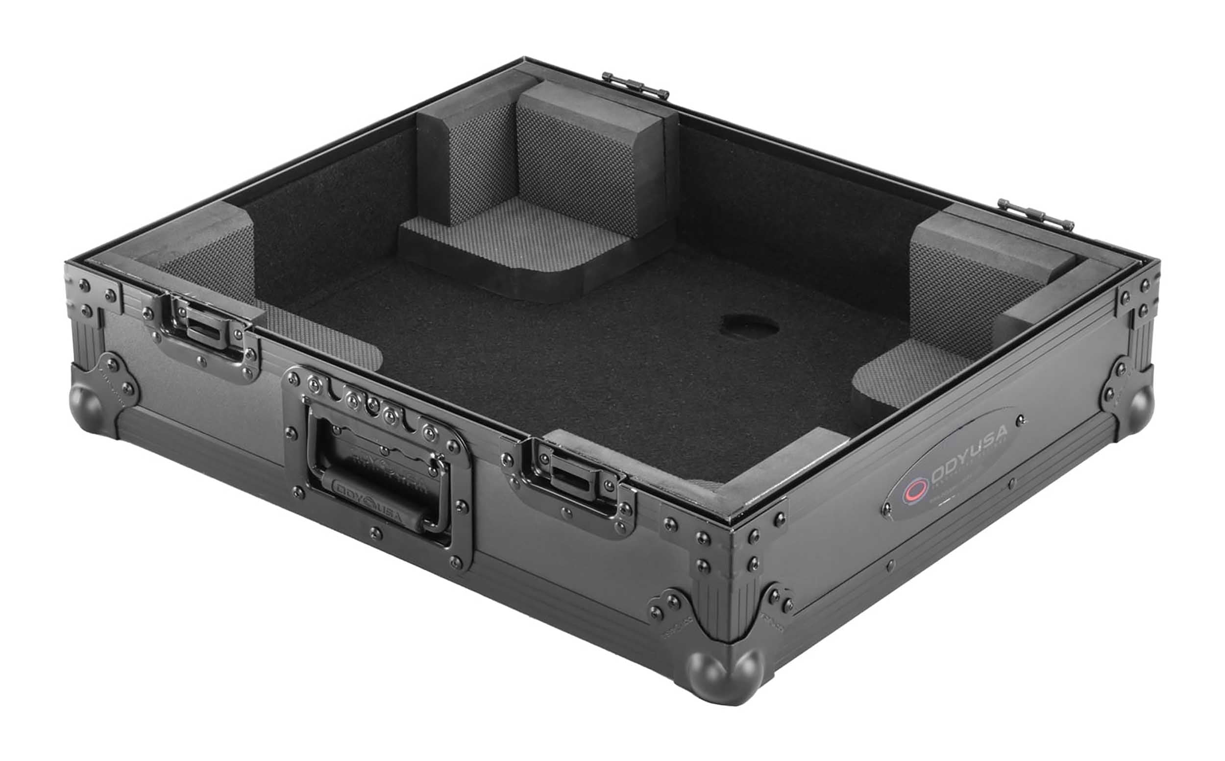 Odyssey FZCRSS121200BL, Label Flight Case for the Pioneer DJ PLX-CRSS12 / Technics 1200 or Similar Size Turntable - Black