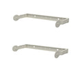 RCF H-BR 003 W, Pair of Brackets for Horizontal Wall Mounting of 12-Inch Compact C 32, M 12 and NX 912/932 Cabinets - White by RCF