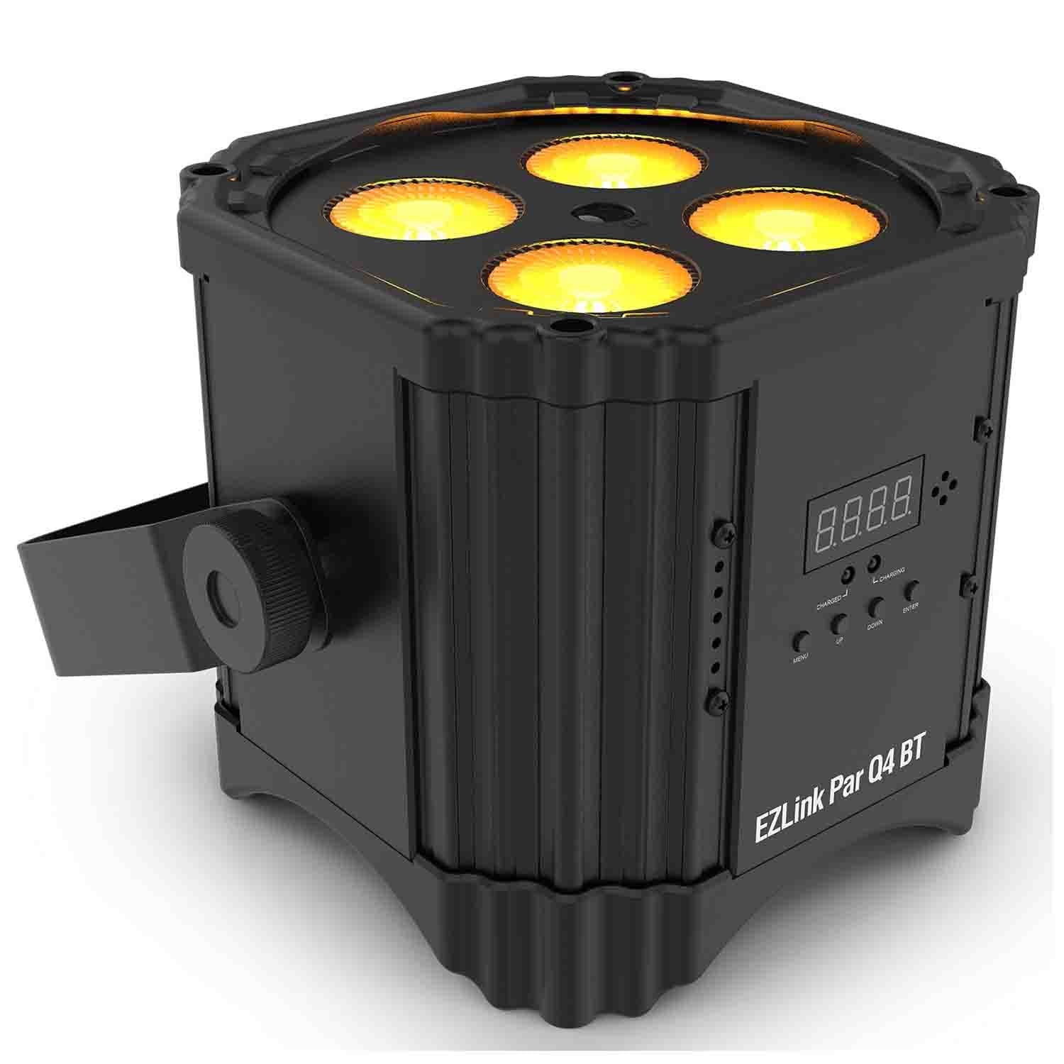 Chauvet Dj Ezlink Par Q4Bt RGBA LED Wireless Wash Light with Bluetooth by Chauvet DJ