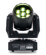 Eliminator Lighting Stealth Wash Zoom, Compact Wash Moving Head with Motorized Zoom and RGBW LEDs - 12 Watt by Eliminator Lighting