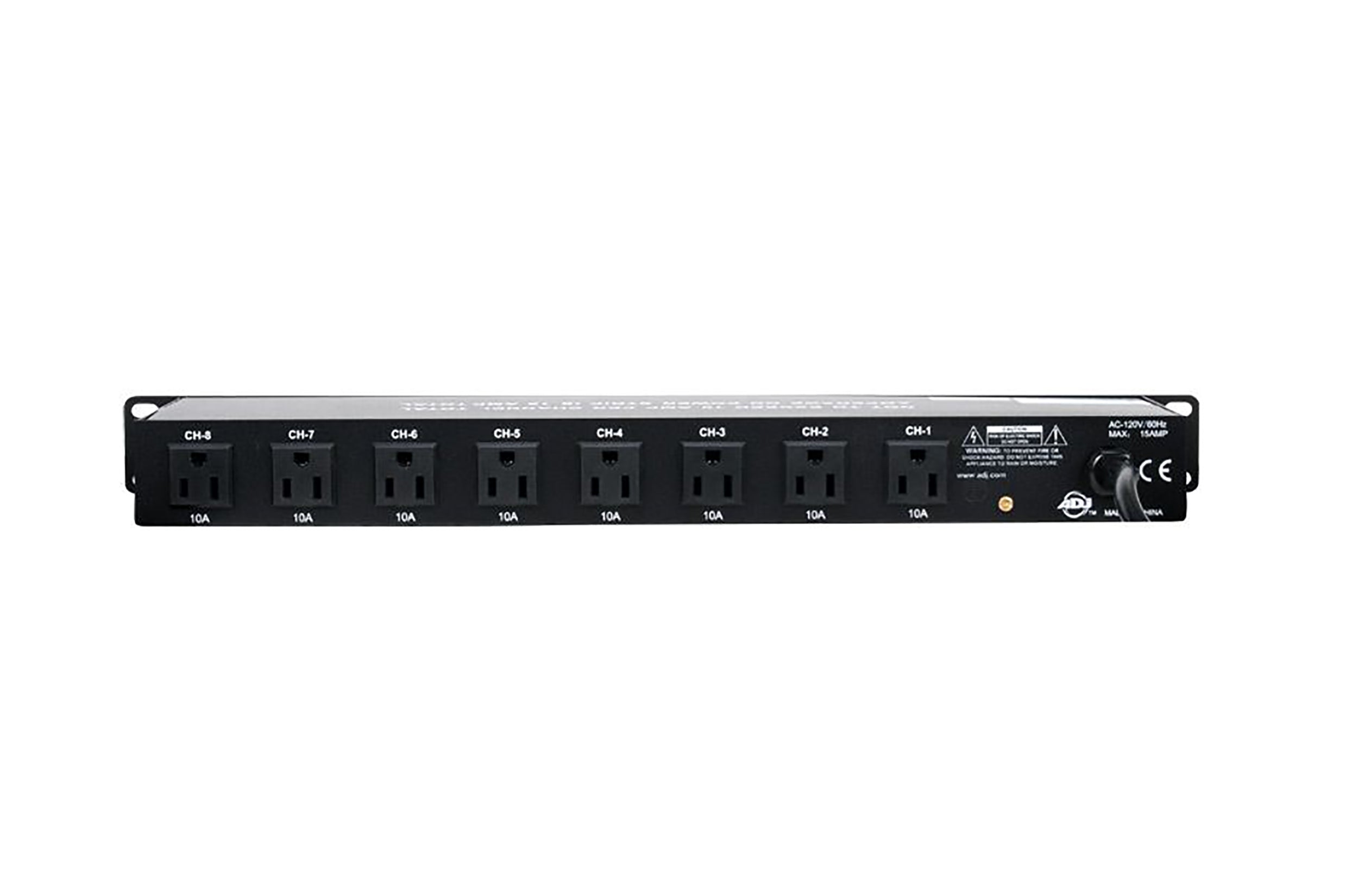 ADJ PC-100A, 8-Channel AC Power Center