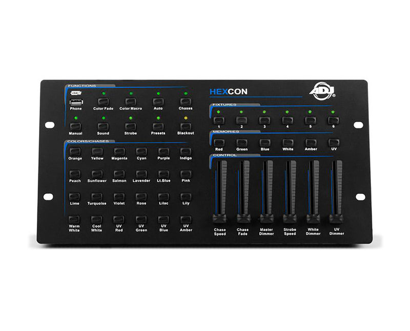 ADJ HEXCON, 36-Channel DMX Controller for Hex Series by ADJ