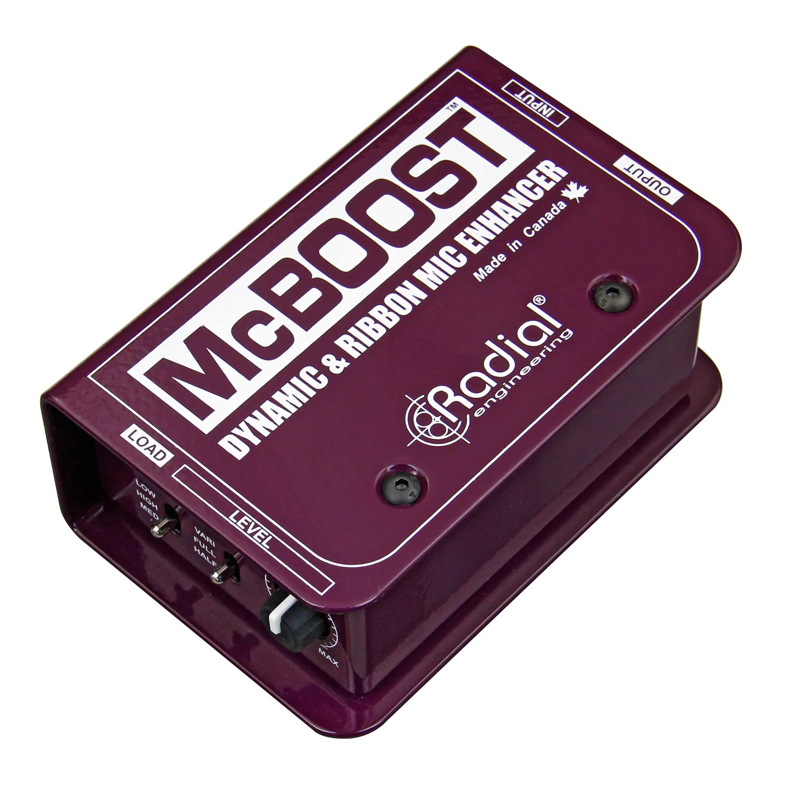 Radial Engineering McBoost Microphone Signal Intensifier by Radial Engineering