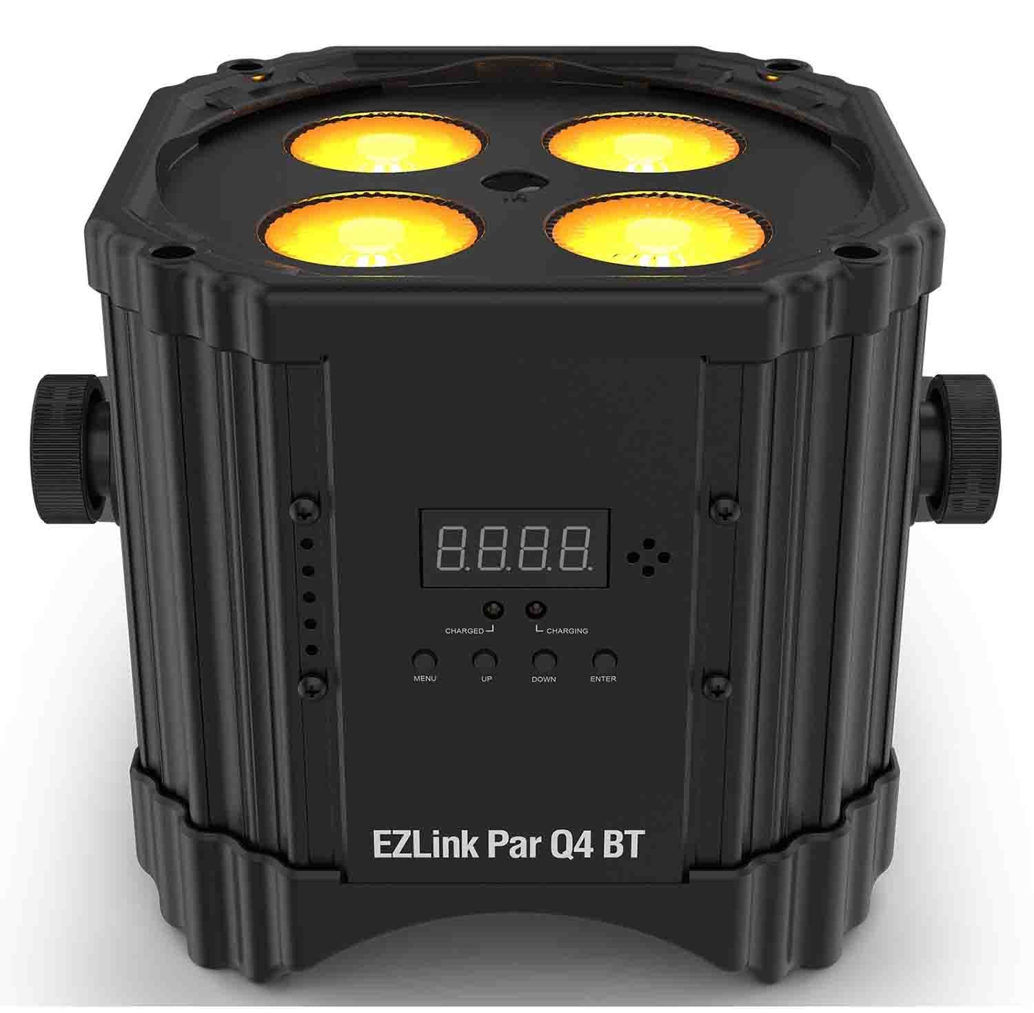 Chauvet Dj Ezlink Par Q4Bt RGBA LED Wireless Wash Light with Bluetooth by Chauvet DJ