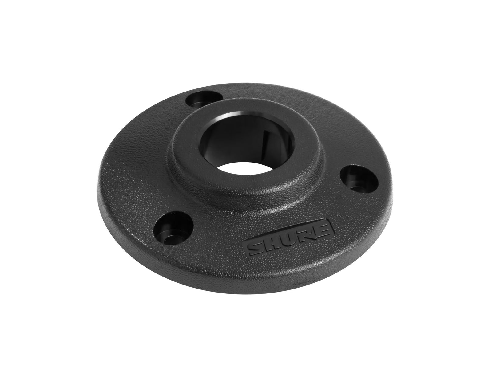 Shure RPM640, Locking Mounting Flange for Microflex and Easyflex Series Gooseneck Microphones - Black by Shure