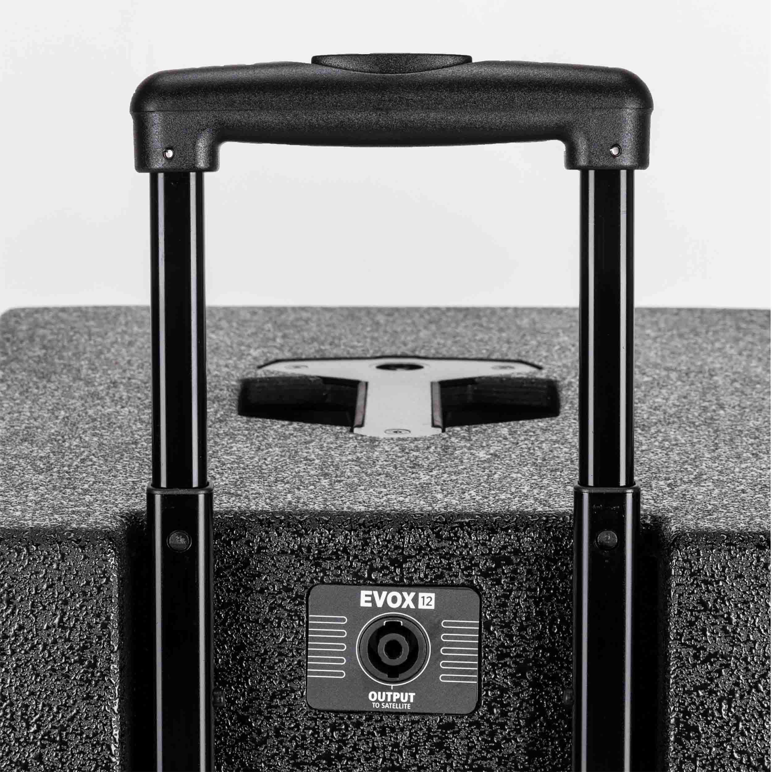 RCF EVOX-12-SYSTEM-W Active 15" 2-Way 1400W Portable Line Array PA System - White by RCF