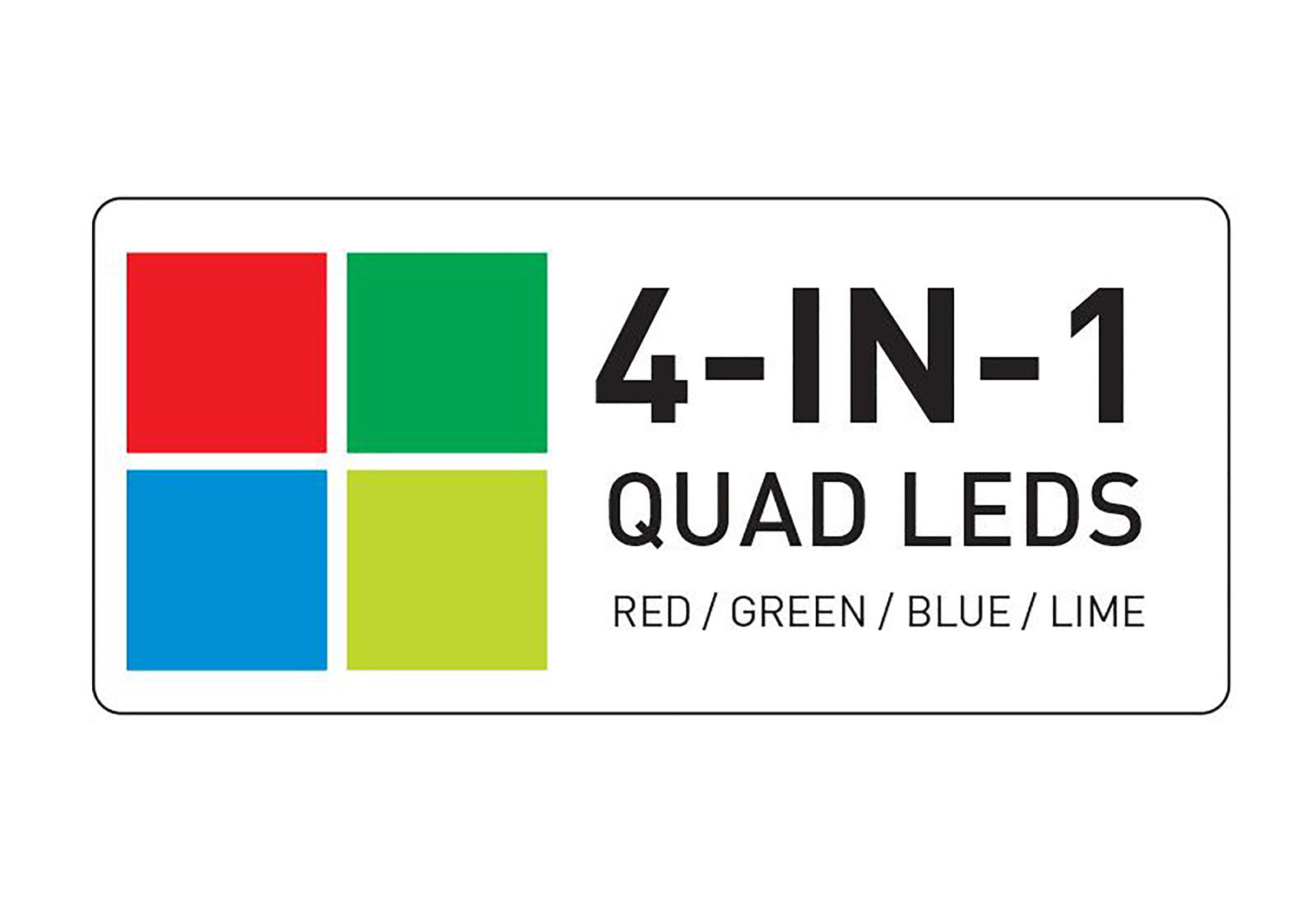 ADJ Encore LP5IP, IP65 Outdoor Rated Lighting Par with 5x20 Watt Quad LEDs by ADJ