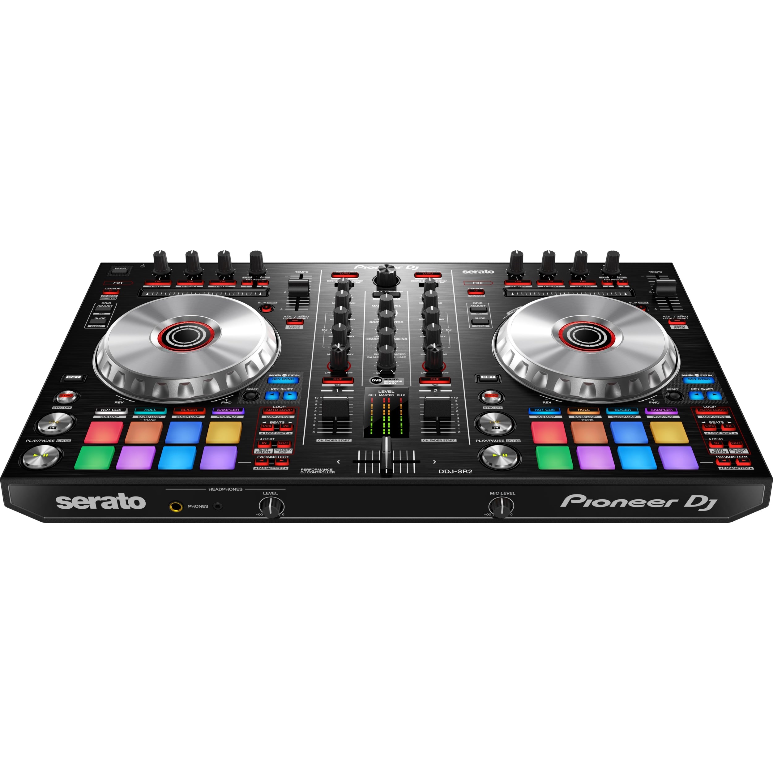 Open Box: Pioneer DJ DDJ-SR2 DJ Controller for Serato DJ 2 Channel Controller