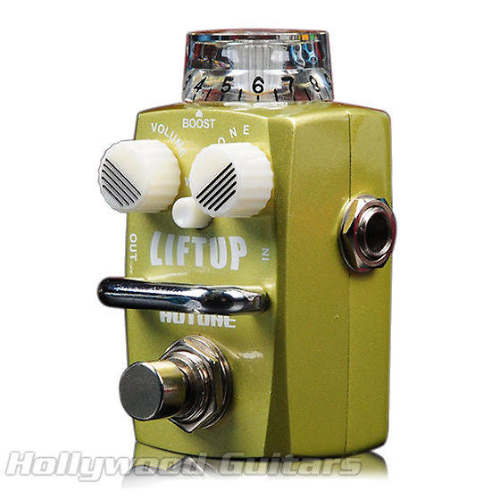 Hotone TPSDB1 Skyline LIFTUP Clean Boost Pedal Stompbox with Zinc Alloy Outer