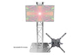 ProX XT-MEDIAMOUNT Universal 32" to 80" TV Bracket Clamp with Vesa Mount for F34 F32 and 12" Bolt Truss or Speaker Stands by ProX Cases
