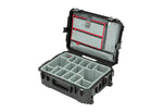 SKB Cases 3i-2215-8DL, iSeries Utility Case with Think Tank Photo Dividers and Lid Organizer - Black by SKB Cases
