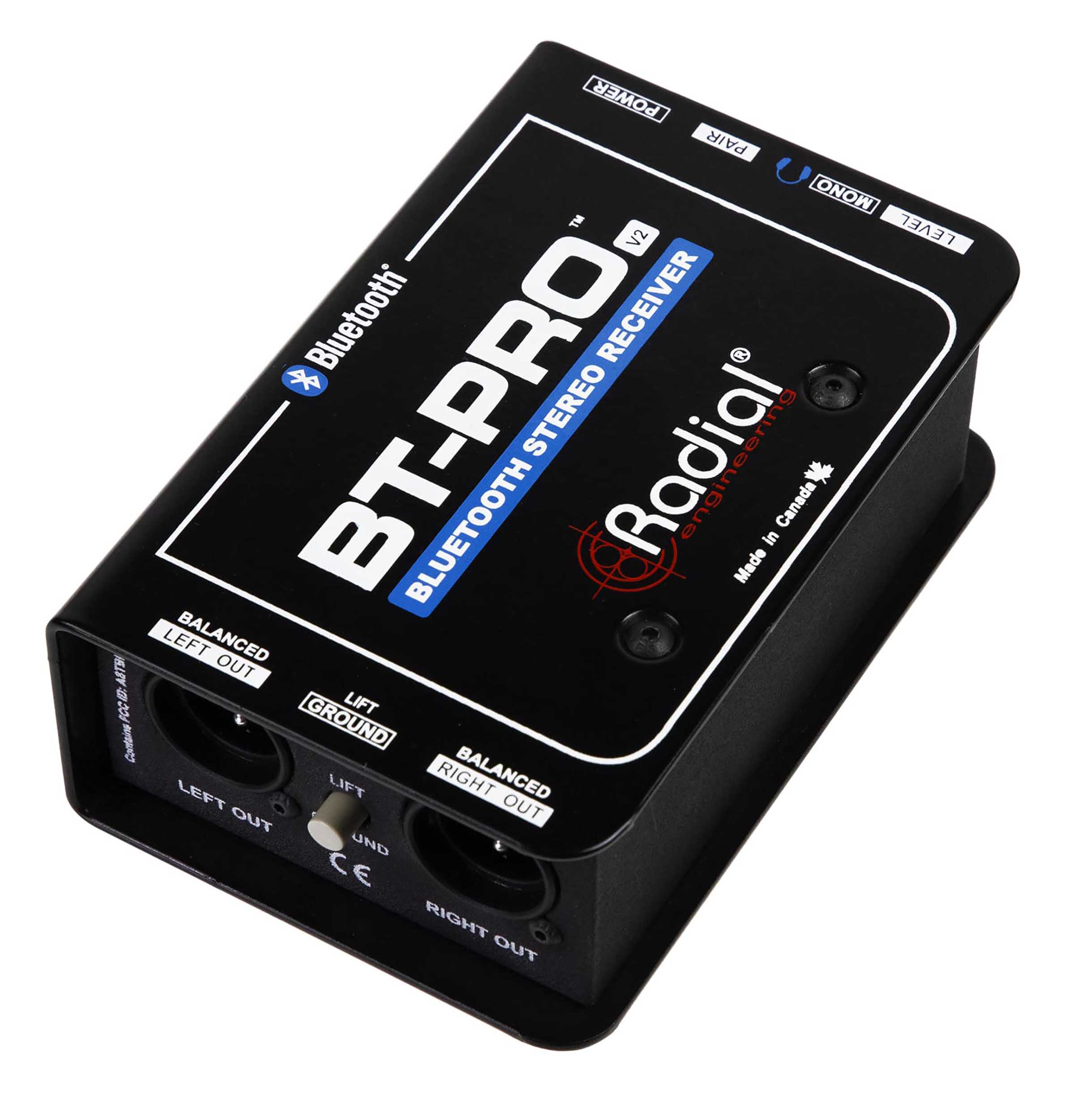 Radial Engineering BT-Pro V2 Stereo Bluetooth Direct Box by Radial Engineering