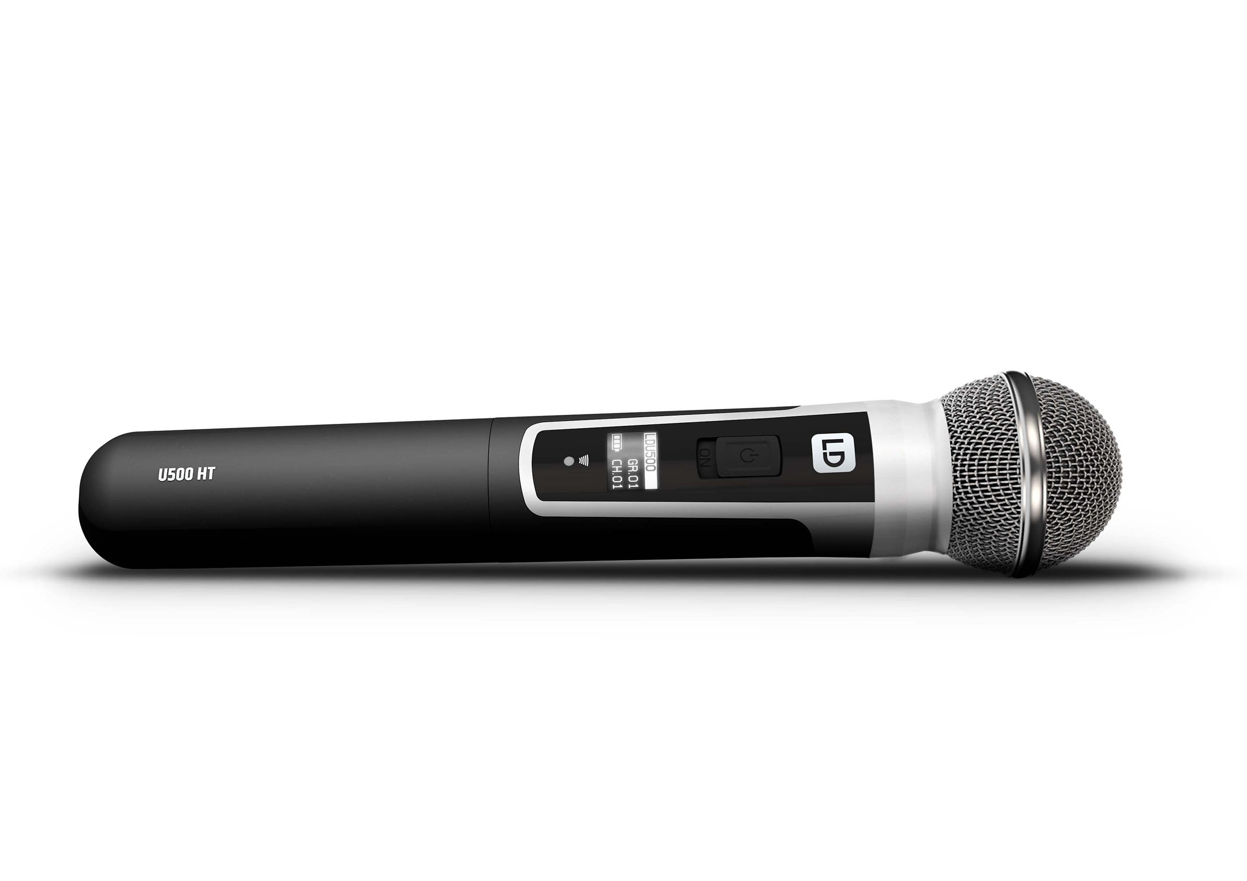 LD Systems U505.1 HHD US, Wireless Microphone System with Dynamic Handheld Microphone - 512-542 MHz by LD Systems
