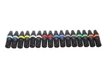 ProX XC-RINGPAK, Color Ring Replacements for XLR Cables - 16 Pack by ProX Cases