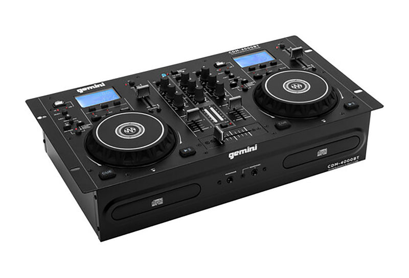Gemini Sound CDM-4000BT, Dual CD/USB Media Player with Bluetooth by Gemini Sound