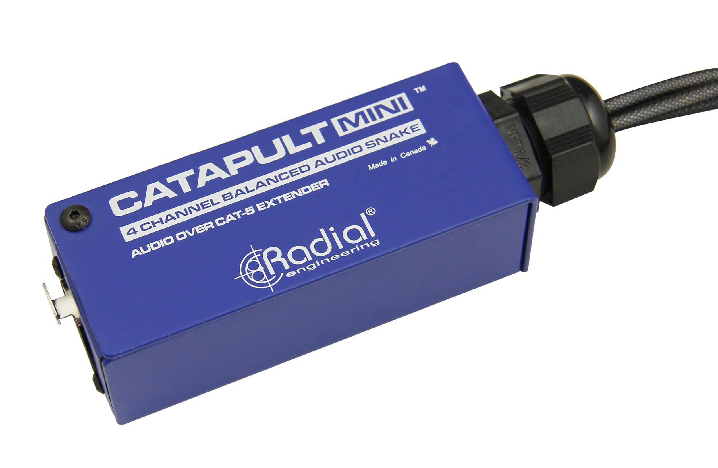 Radial Engineering Catapult Mini 4-Channel Cat 5 Audio Snake by Radial Engineering