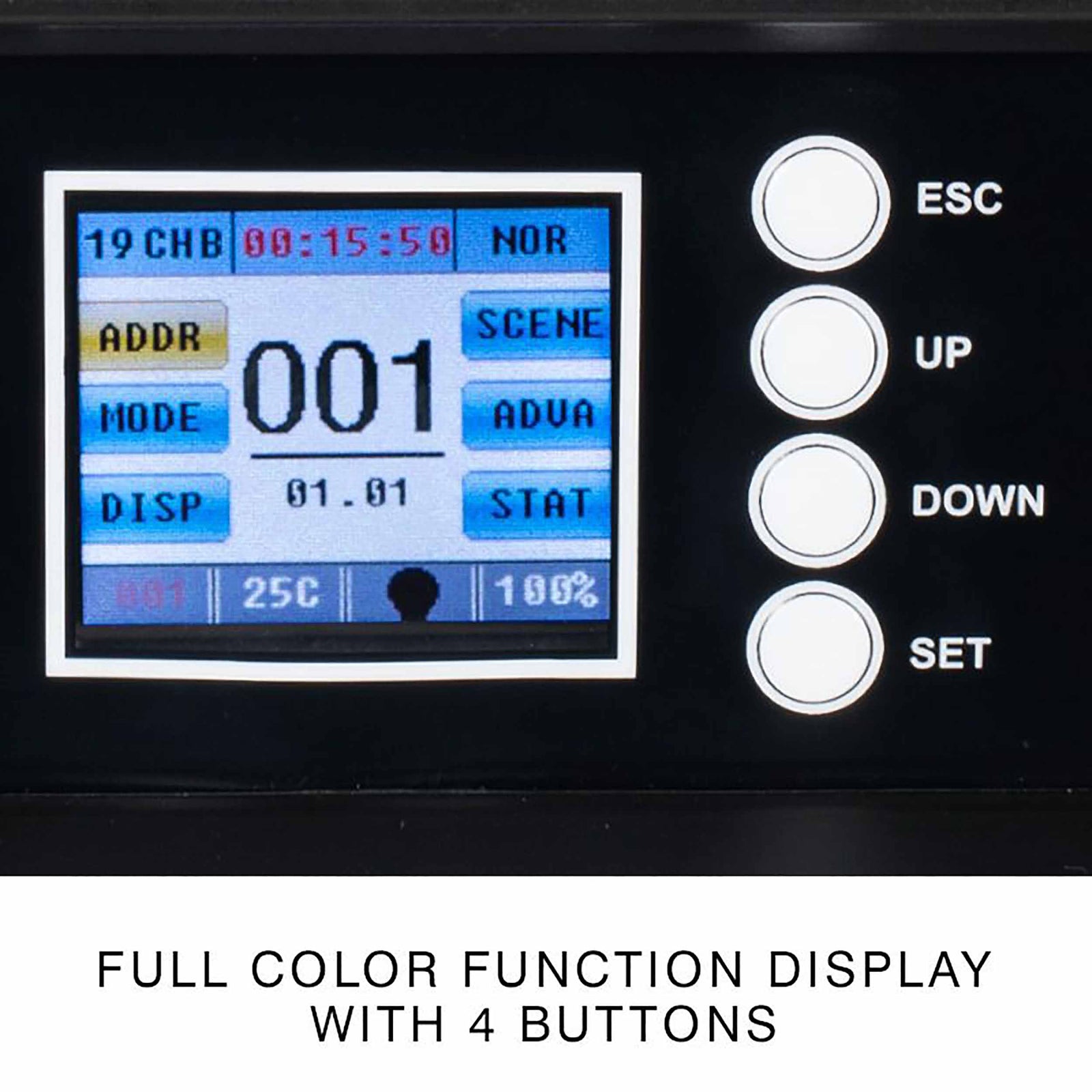 Eliminator Lighting Stryker Beam, Moving Head Lighting Fixture - 100 Watt by Eliminator Lighting