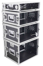 ProX X-4UE 4U Deluxe Effects Rack 14" Deep Rail to Rail with Handles by ProX Cases