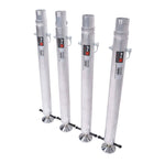 ProX XSQ-2848X4, Set of Four StageQ Platform Telescoping Legs 28-to-48-Inch Height Adjustable Legs Only by ProX Cases