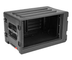 SKB Cases 1SKB-R6SW rSeries Shallow Rolling Rack Chassis - 6 RU by SKB Cases