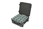 SKB Cases 3i-2424-10DT, iSeries Waterproof Case with Think Tank Photo Dividers - Black by SKB Cases