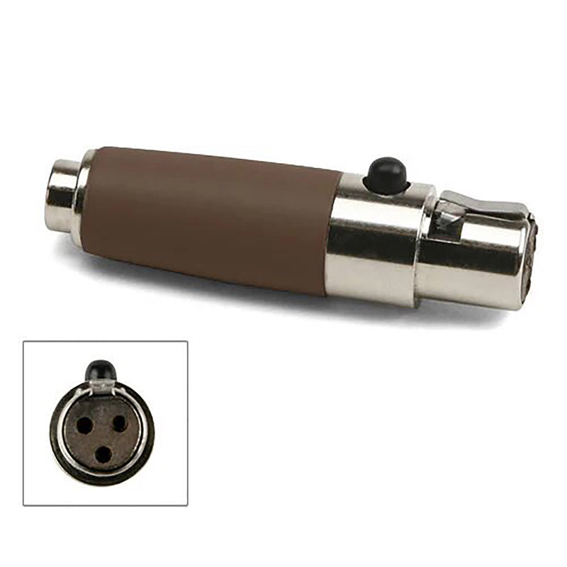 Samson AD100C, TA3F Connector for SASE50C - Cocoa by Samson