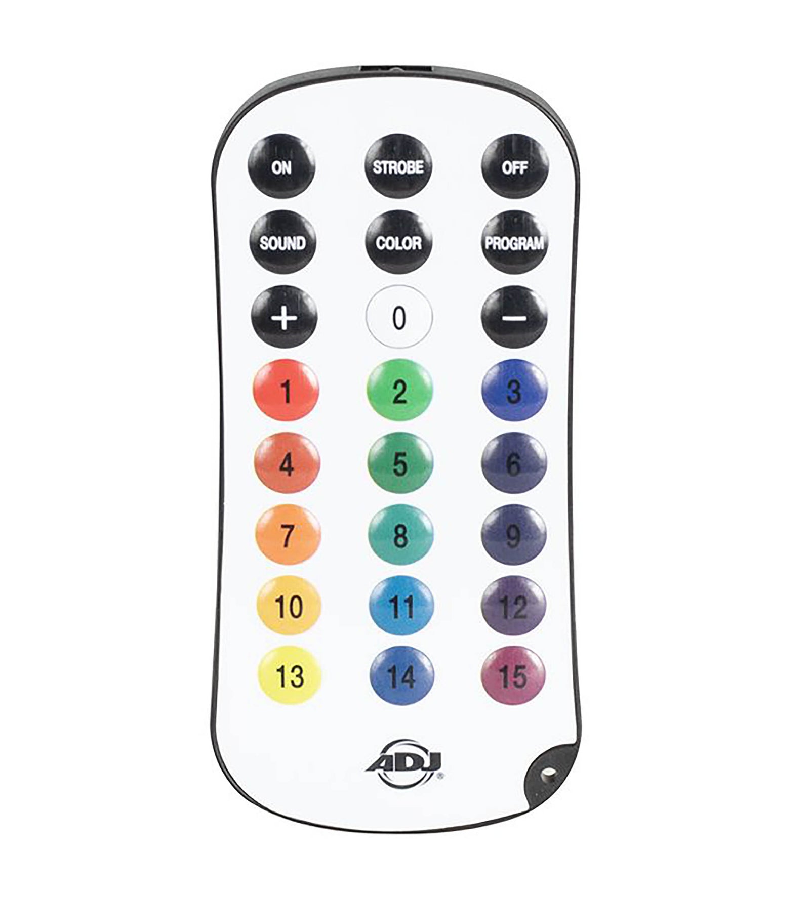 ADJ UCIR24, Universal Infrared Remote Control for Variety of Lighting Fixtures by ADJ