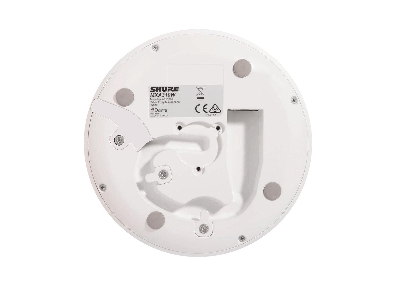 Shure 310X AL-V Ecosystem DJ Package Including 2 MXA310AL Microphone, 1 P300-IMXAudio Processor, 2 MXN5W-C Ceiling Loudspeaker and 2 Tile Bridge by Shure