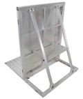 PROX XT-CSB4FT (4FT) Ventilated Aluminum Barricade Heavy-duty Crowd Control Barrier with Folding Base by ProX Cases