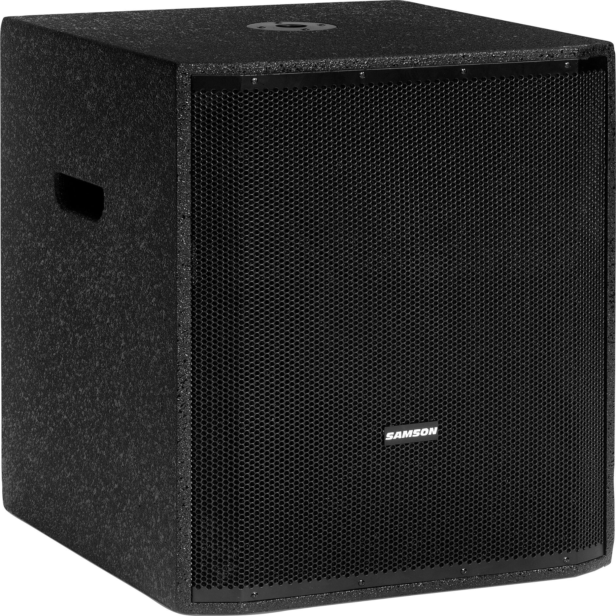 Samson RS1800A, 1000-Watt Active Subwoofer Speaker with 18-Inch Driver - Black by Samson