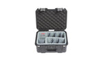 SKB Cases 3i-1309-6DT, iSeries Waterproof Case with Think Tank Designed Dividers - Black by SKB Cases