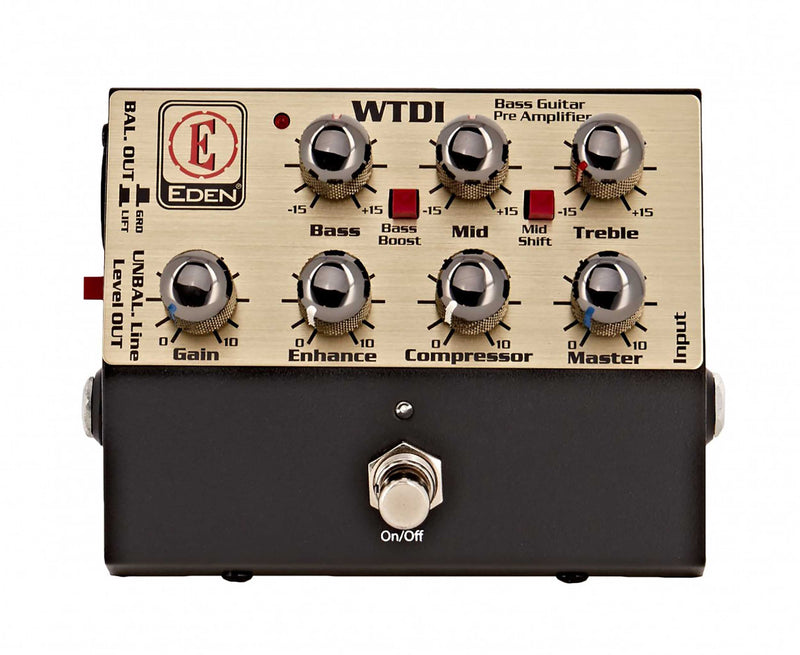 EDEN WTDI Bass Direct Box/Preamp Pedal by Eden